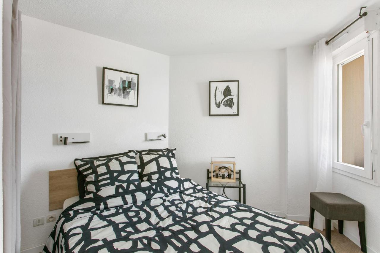 Appartement T3 Terrasse Vue Sur Mer, Piscine, Parking, Wifi Et Clim Sète Exterior foto