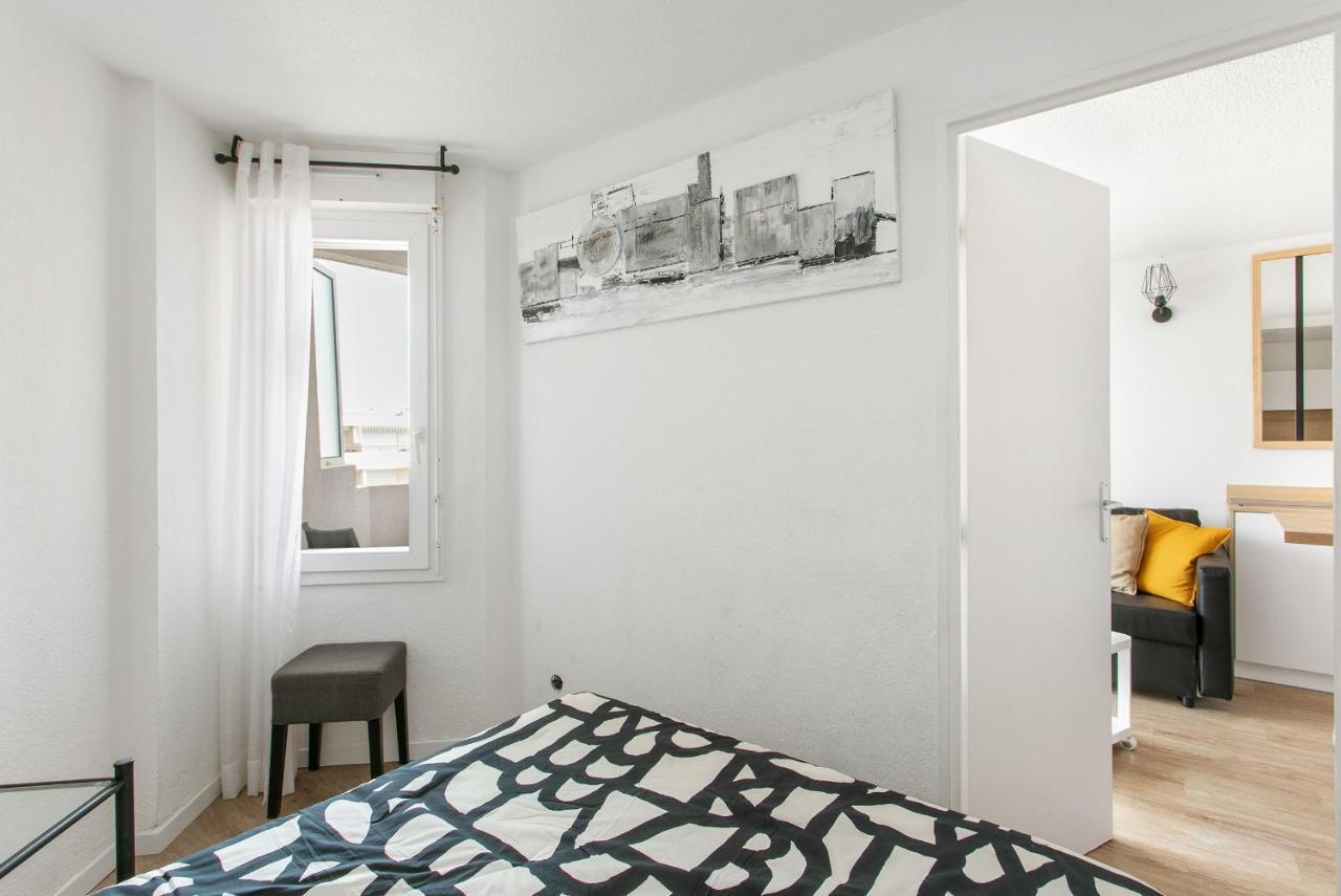 Appartement T3 Terrasse Vue Sur Mer, Piscine, Parking, Wifi Et Clim Sète Exterior foto